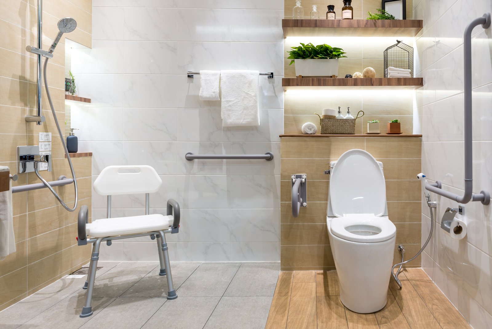 Salle de bains adaptée en Moselle